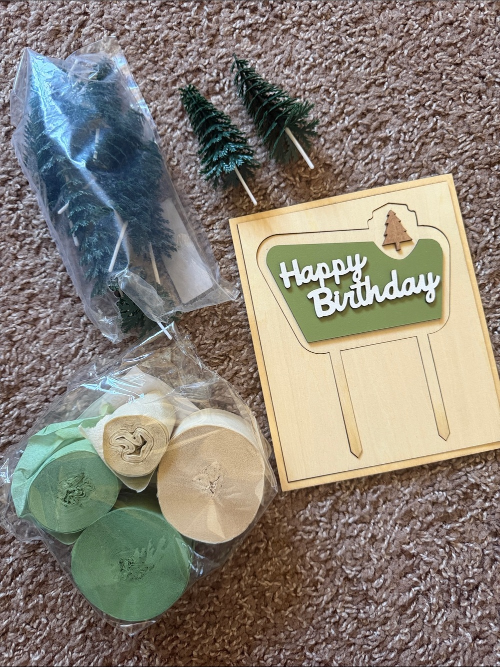 Camper/National Park Party Supplies